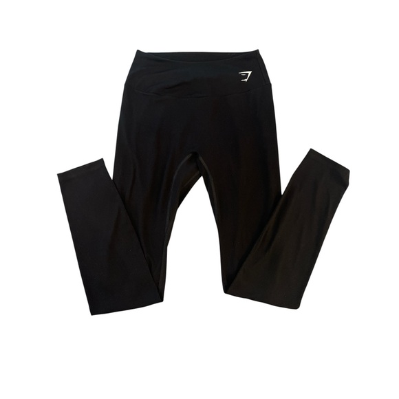 Gym Shark leggings women Size Large Black - Picture 3 of 5